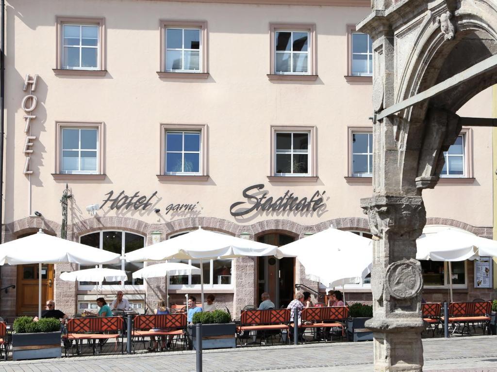 Stadtcafe Hotel Garni Hammelburg Exterior foto